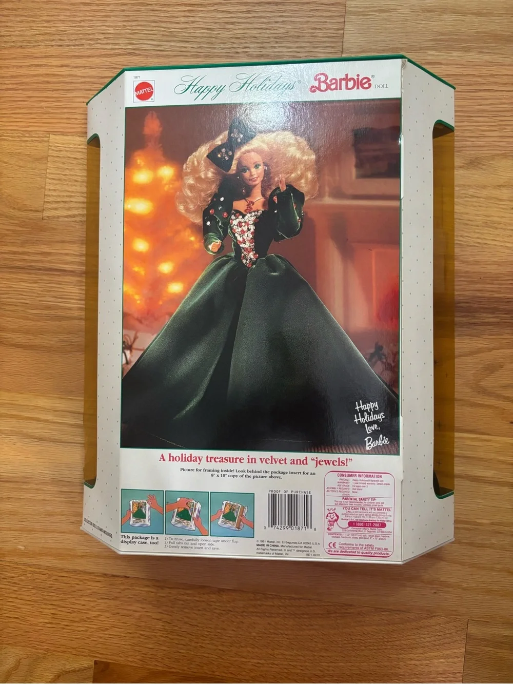 Barbie dressed black